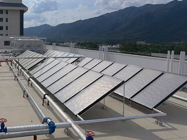 清遠科貿(mào)學校熱水工程